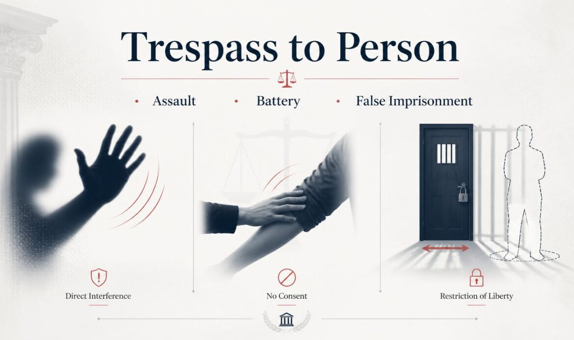 Trespass to Person (Criminal Trespass)