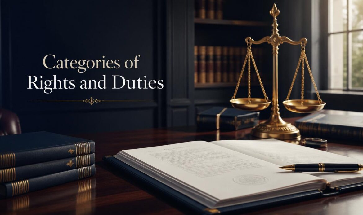 Categories of Rights and Duties