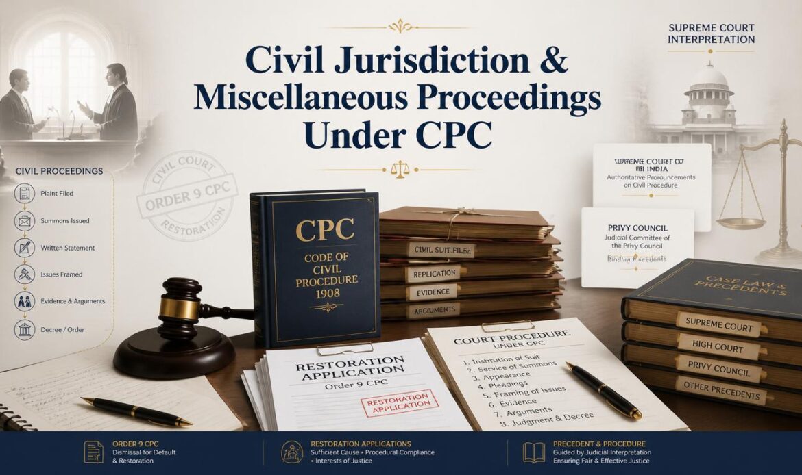 Chapter-2 Explanation With Regard To Proceedings In Any Courts Of Civil Jurisdiction