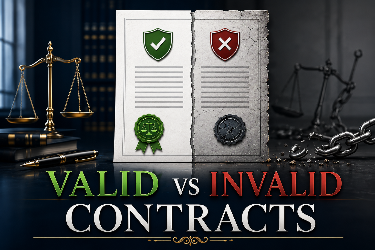 Consequences of Valid and Invalid Contracts