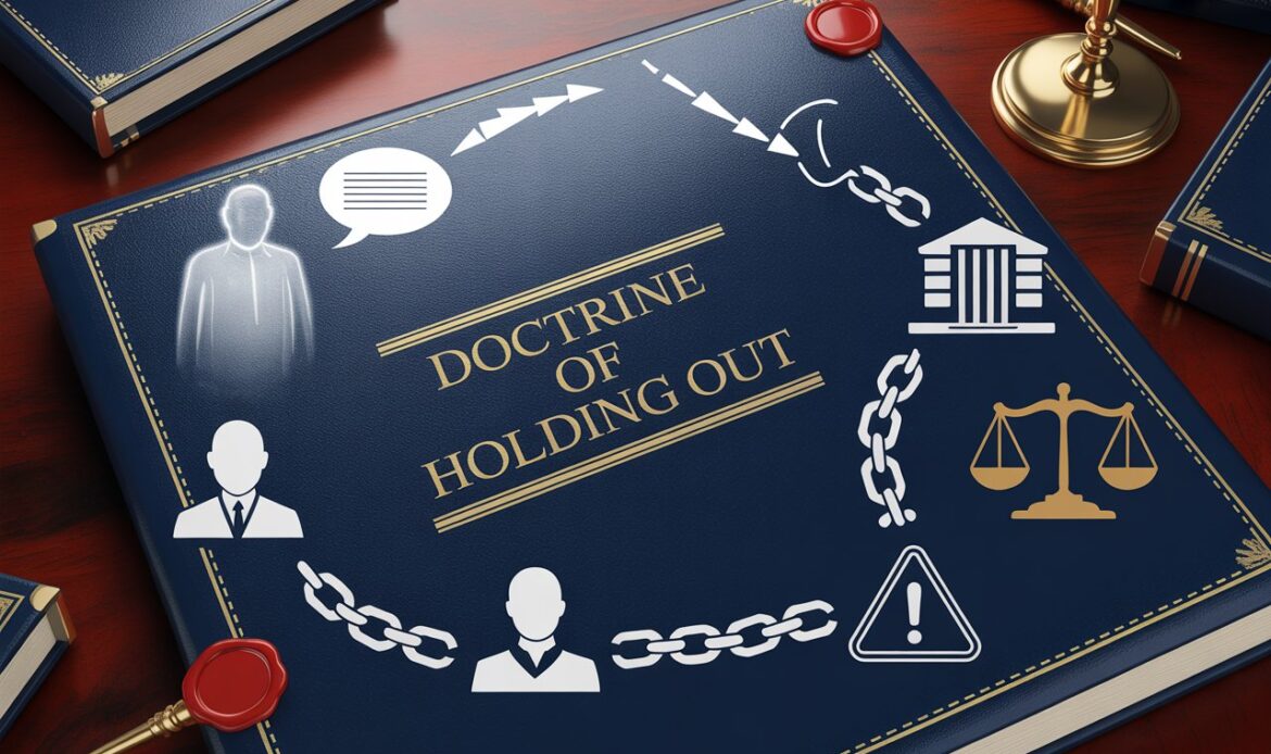 Doctrine of Holding out & Position of Minor in a Partnership firm