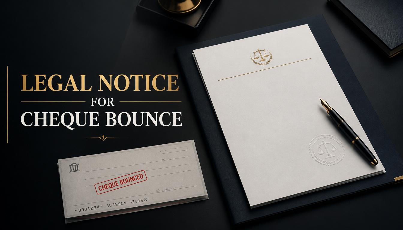 Legal Notice for Cheque Bounce Sample Format