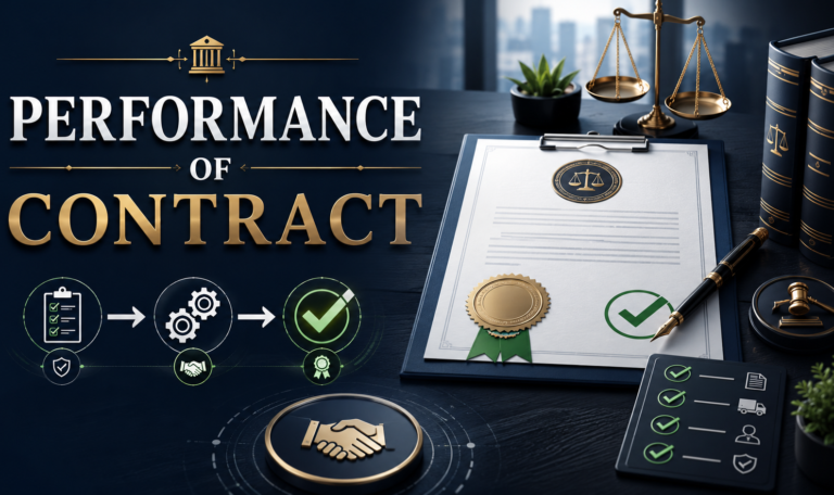 Performance of Contract
