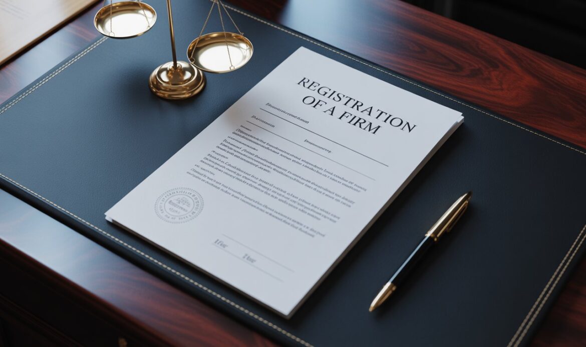 Registration of a firm