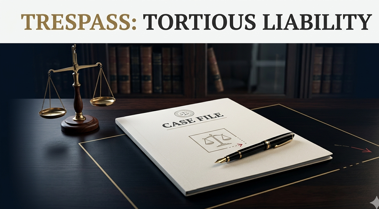 Trespass Tortious Liability