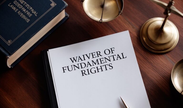 Waiver Of Fundamental Rights
