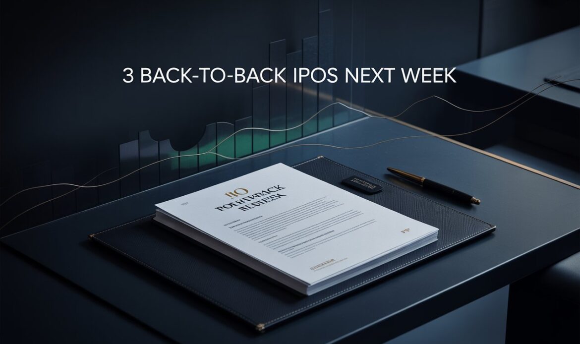 Three back to back IPOs next week (21st September – 25th September, 2020)