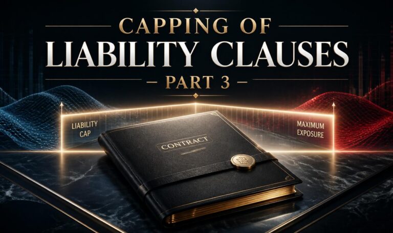 Significance of Capping of Liability Clauses in Contract – Part 3