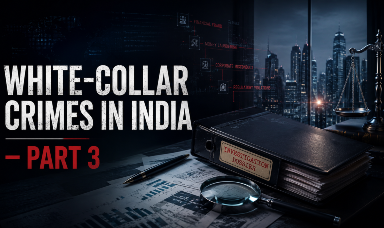White-collar Crimes in India Important Acts and Rules - Part - 3