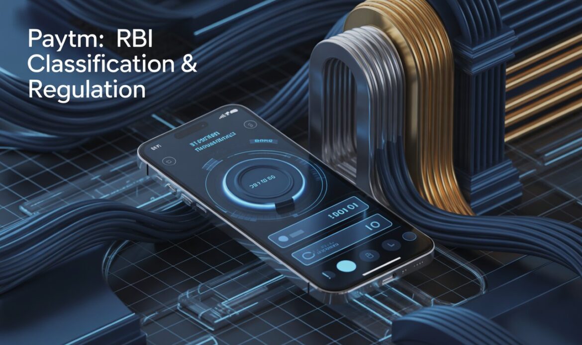Paytm RBI Classification & Regulation
