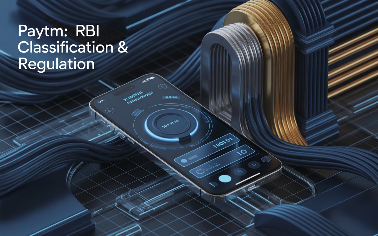Paytm RBI Classification & Regulation Paytm RBI Classification & Regulation