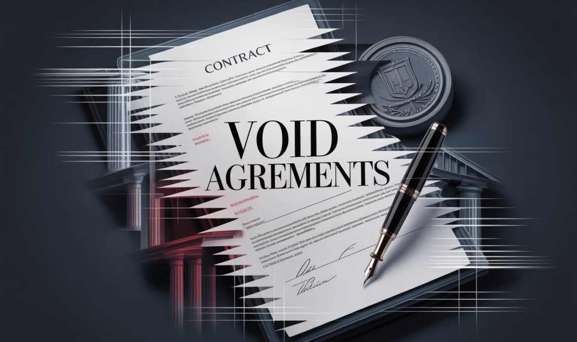 Void Agreements Definition, Examples, Legal Provisions, and Steps to Avoid Them