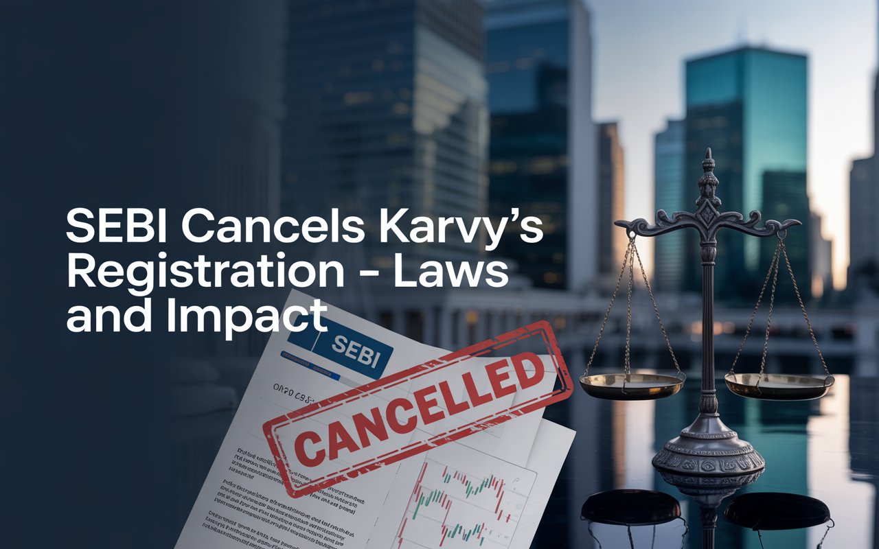 SEBI Cancels Karvy’s Registration - Laws and Impact