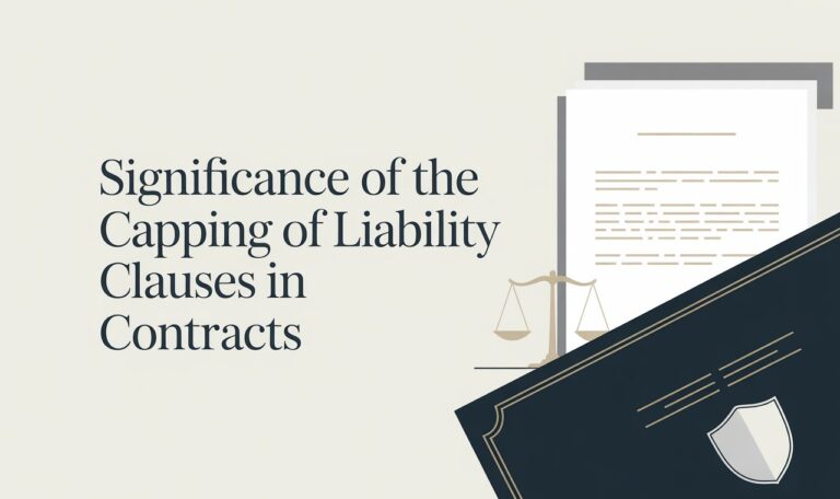Significance Of The Capping Of Liability Clauses In Contracts