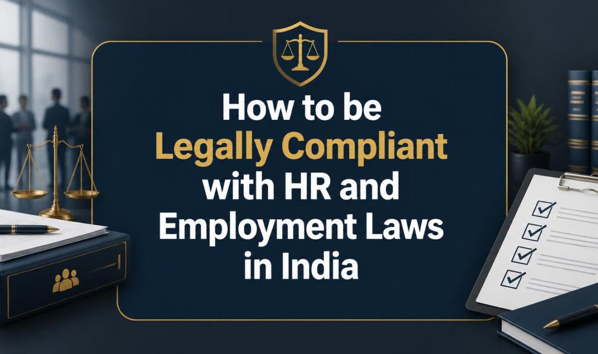 How to be Legally Compliant with HR and Employment Laws in India