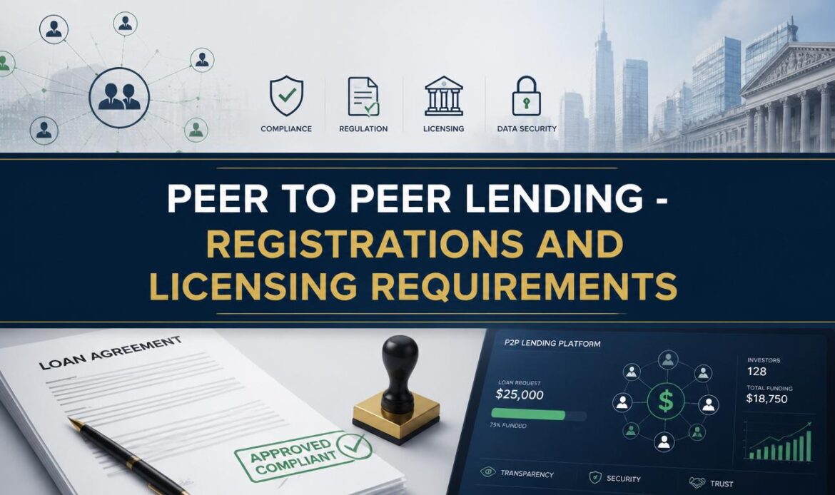 Peer to peer Lending - Registrations and Licensing Requirements