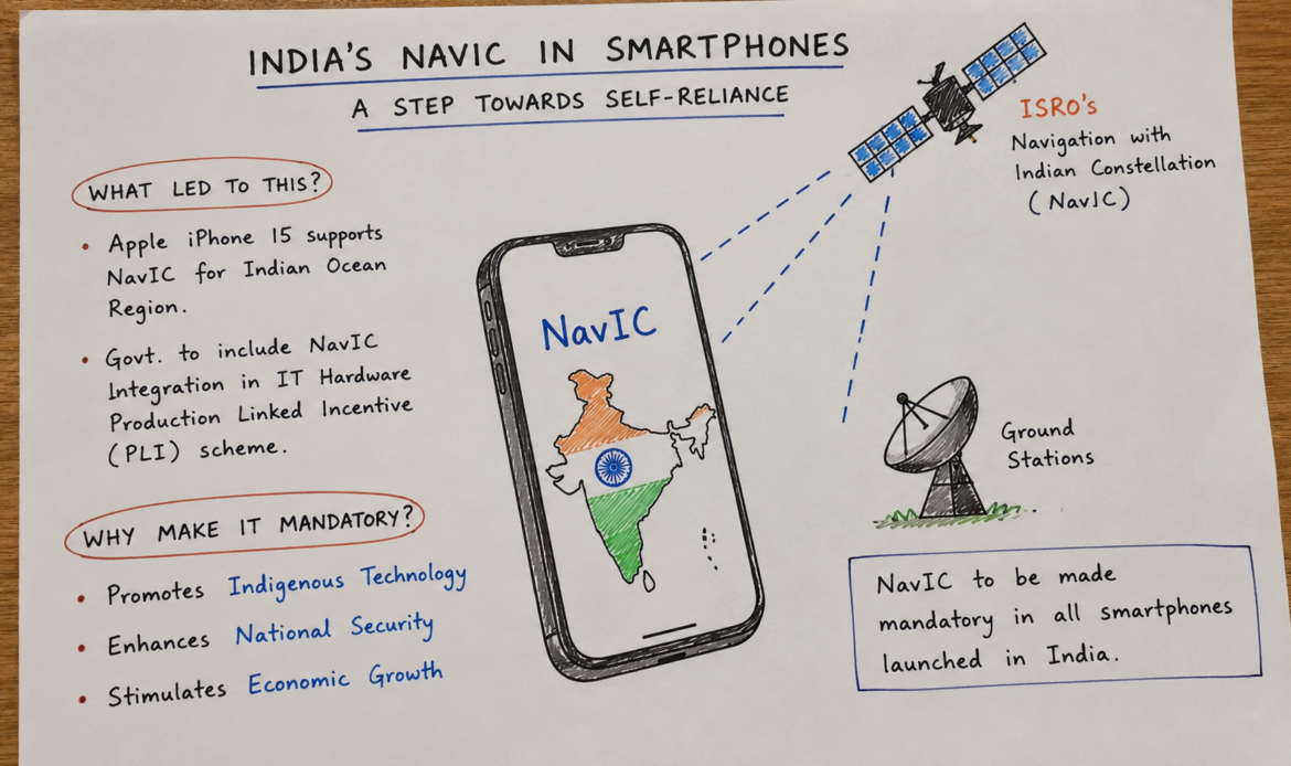 NavIC Introduction + Why Government is Making it Mandatory