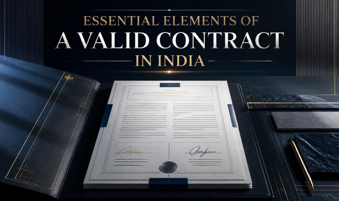 Essential Elements of a Valid Contract in India   
