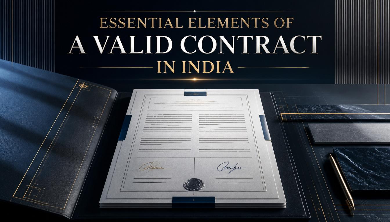 Essential Elements of a Valid Contract in India   