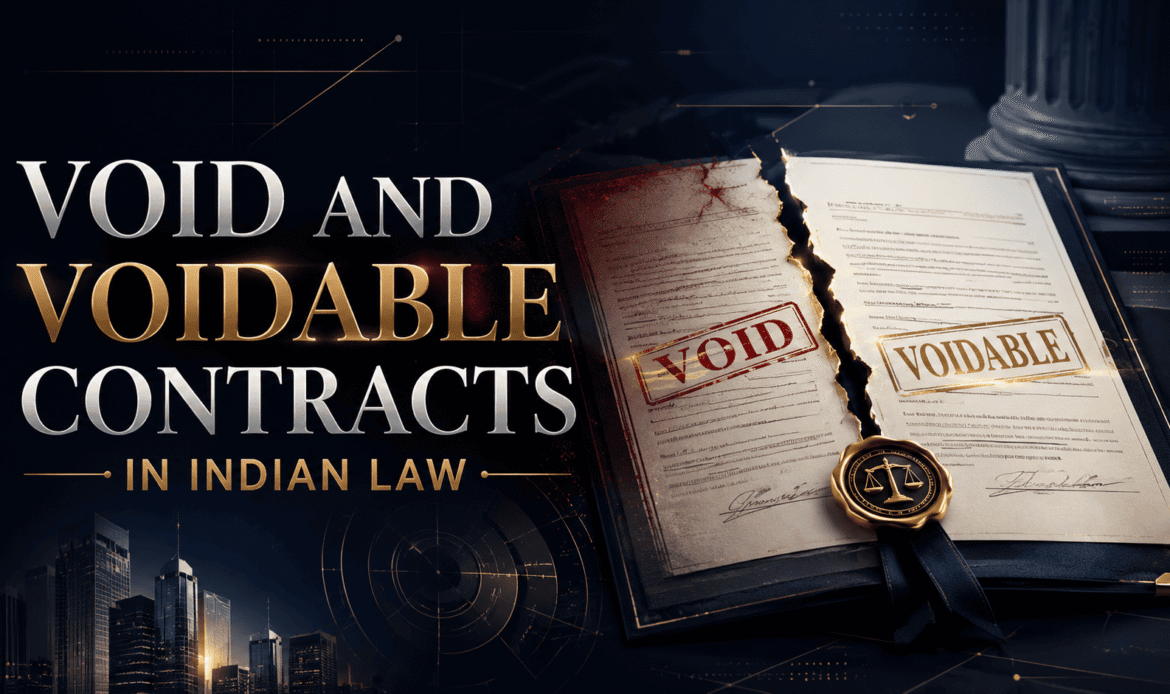 Void and Voidable Contracts in Indian Law   