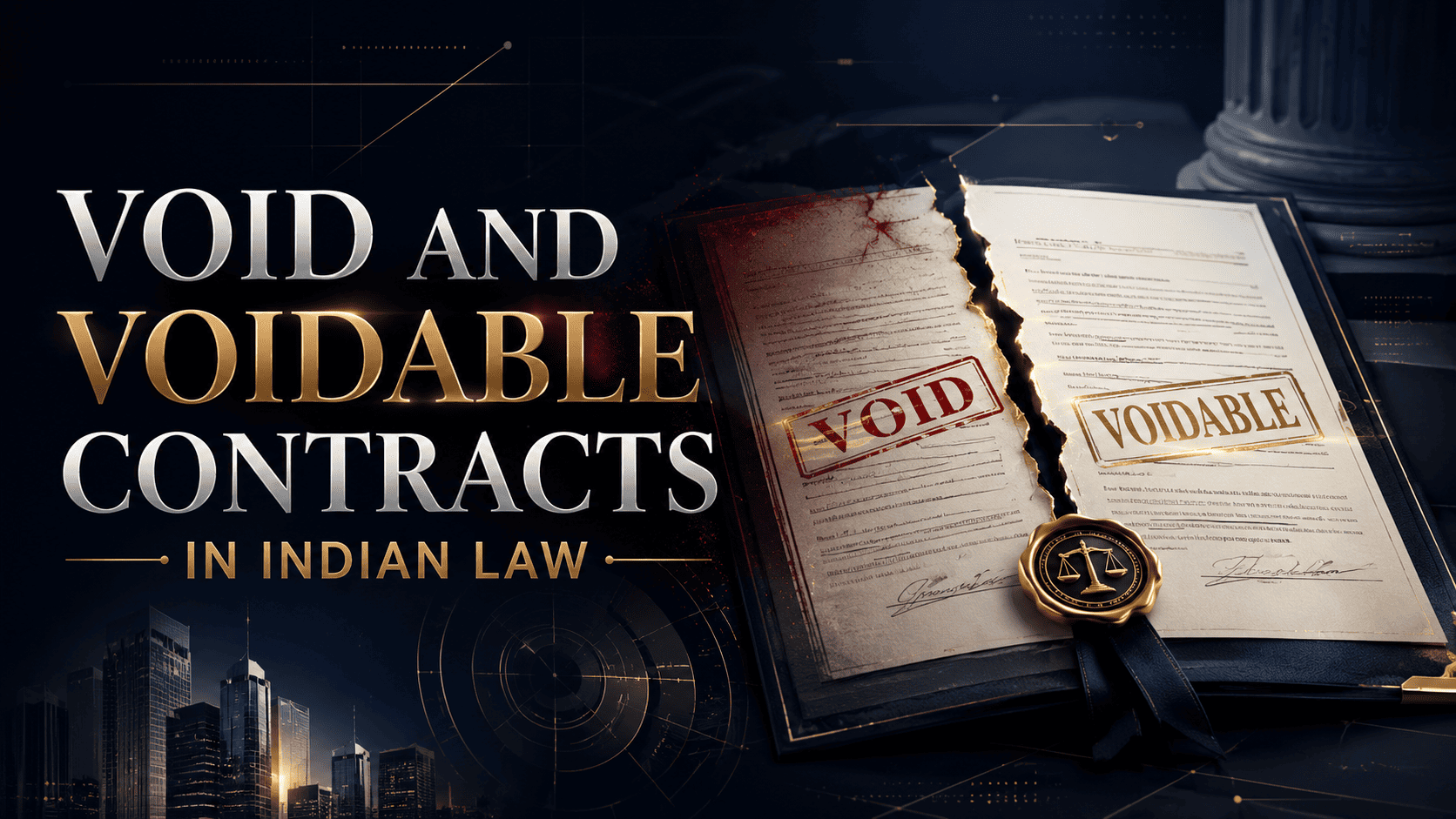 Void and Voidable Contracts in Indian Law   