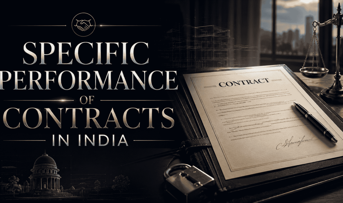 Specific Performance of Contracts in India   