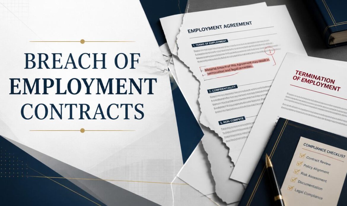 Breach Of Employment Contracts & Necessary Safeguards For Employers