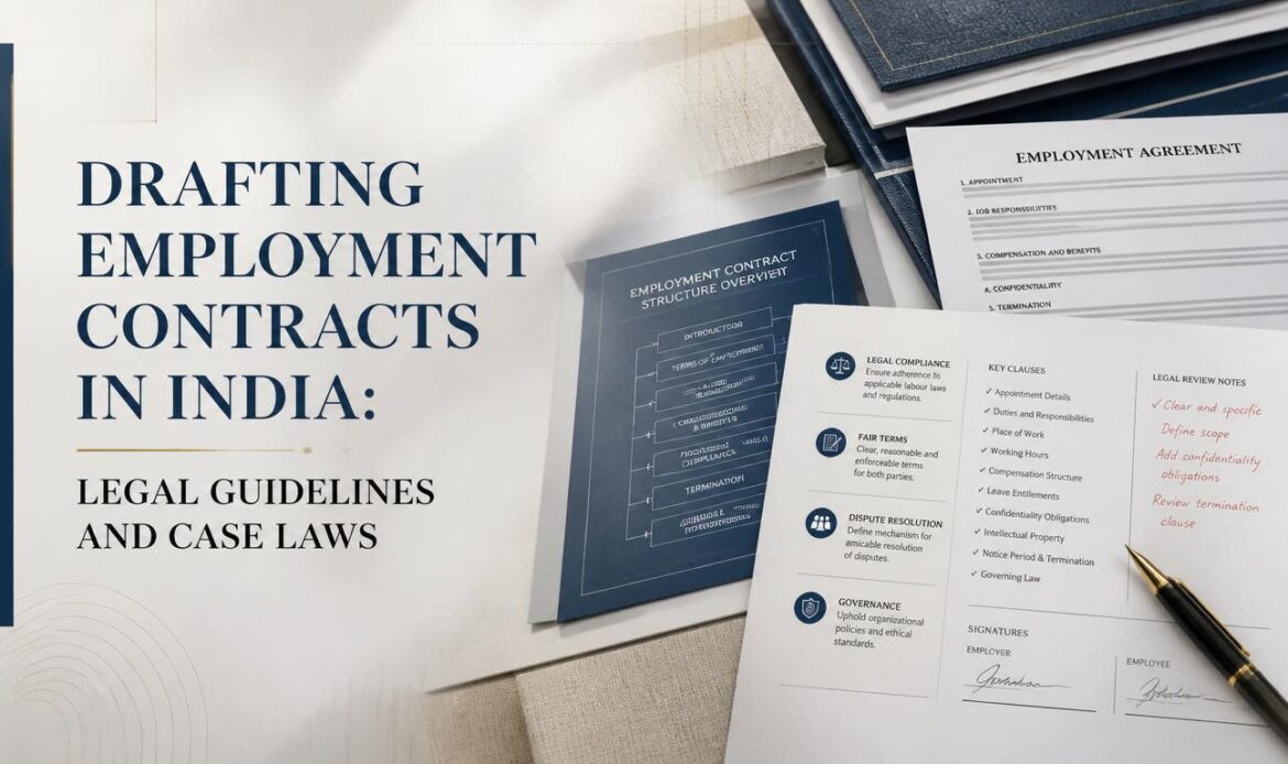 Drafting Employment Contracts in India Legal Guidelines and Case Laws