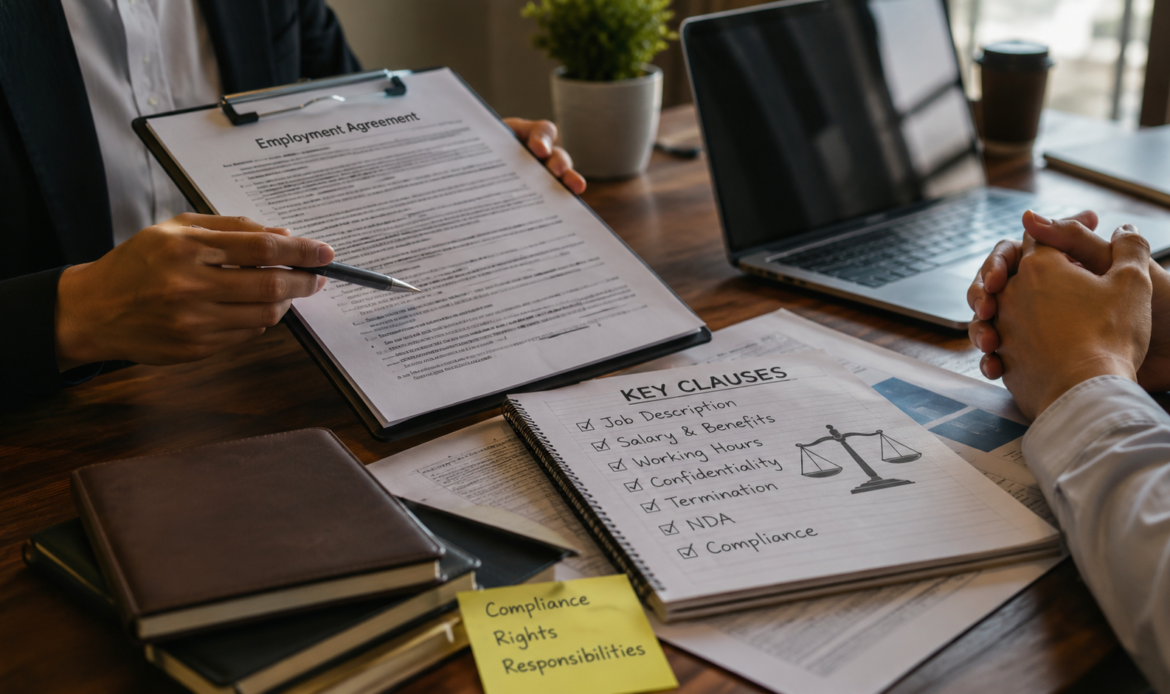 Employment Contract Drafting & Legal Clauses