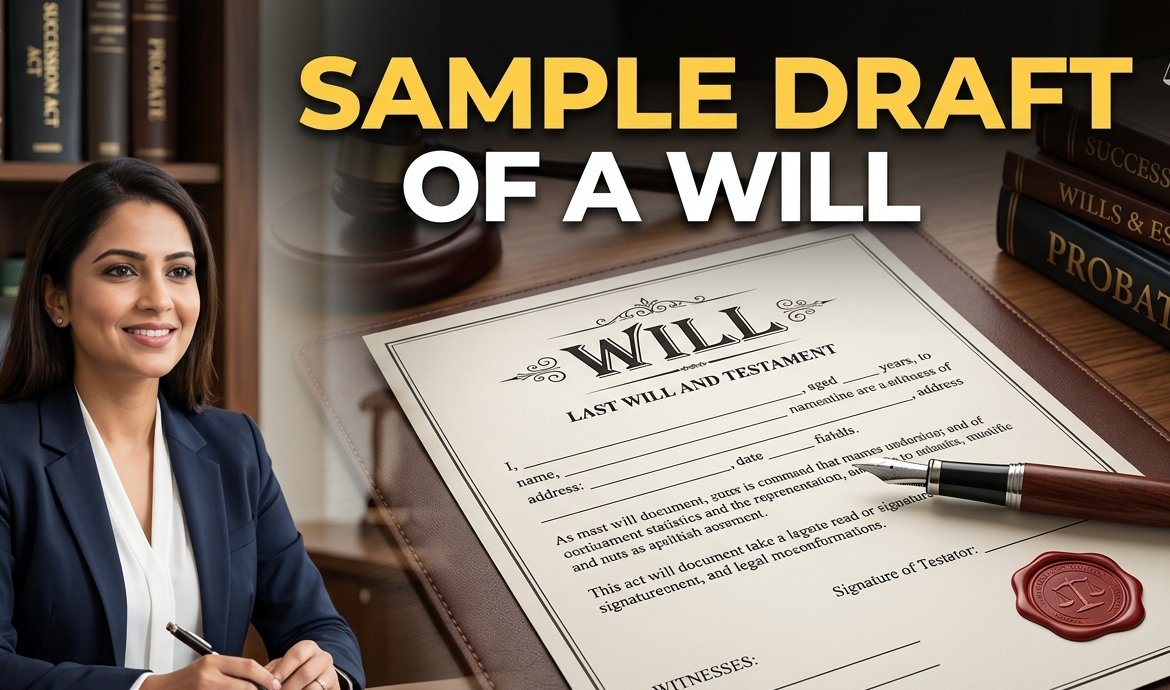 Sample Draft of a Will