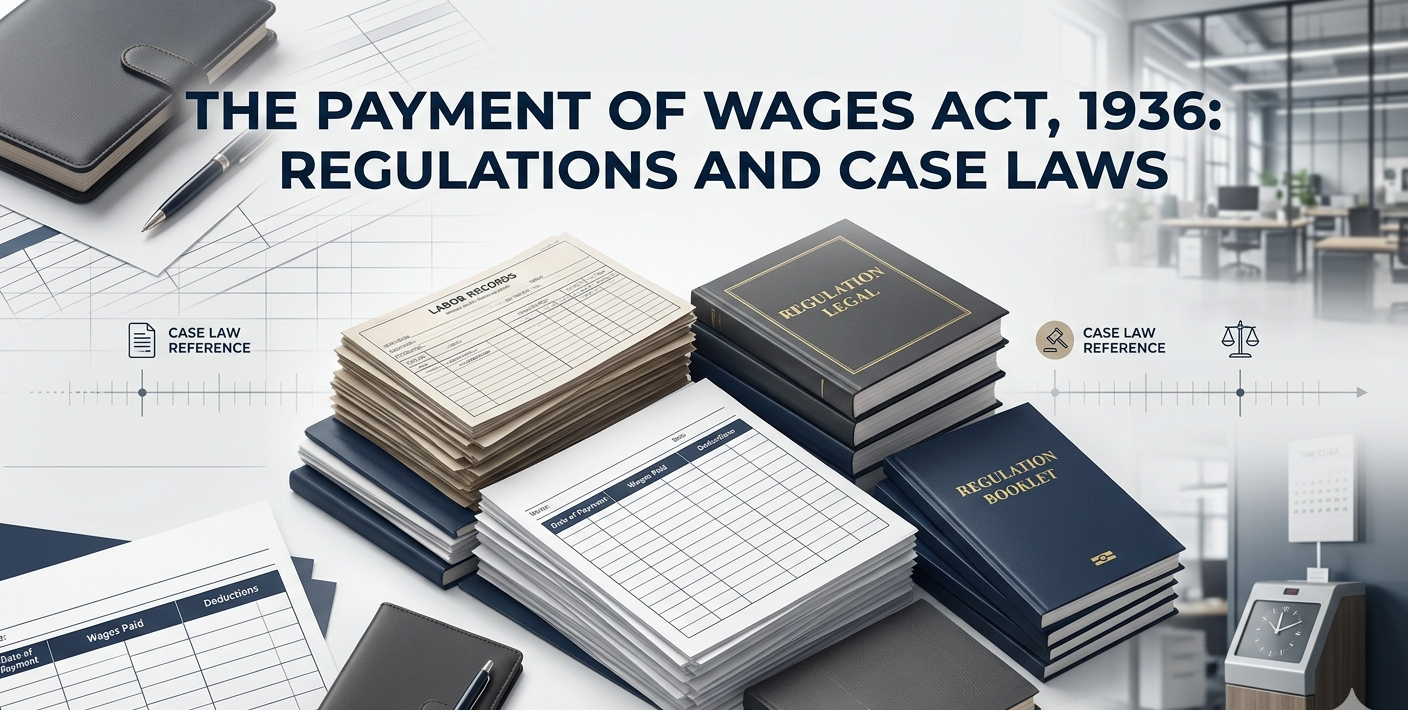 The Payment of Wages Act, 1936 Regulations and Case Laws