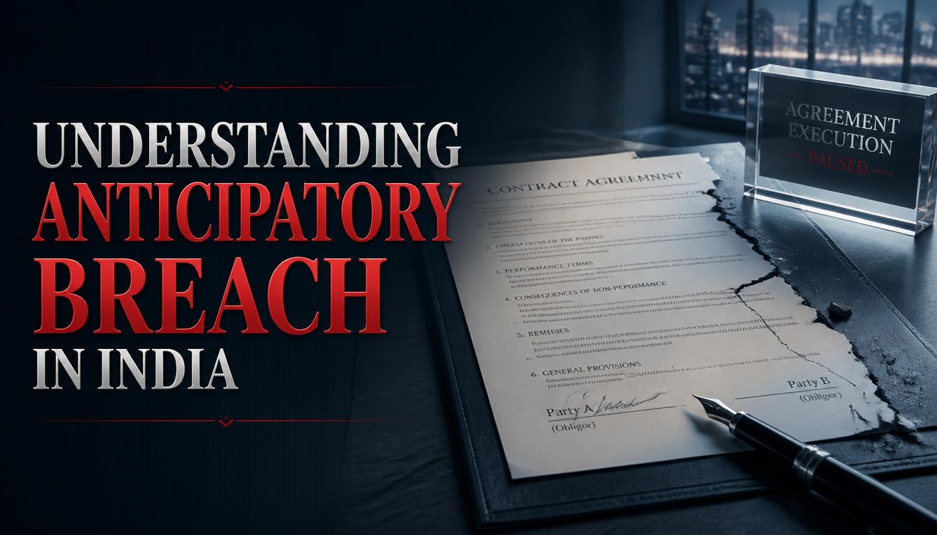 Understanding Anticipatory Breach in India