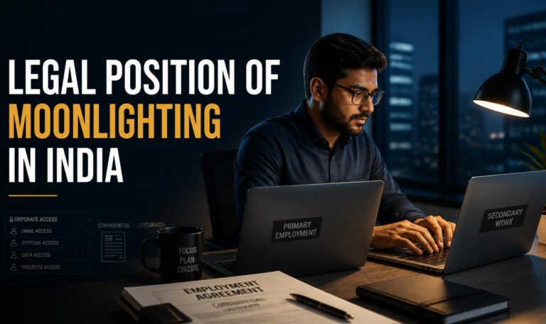 Understanding the Legal Position of Moonlighting in India