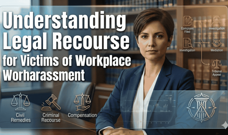 Understanding the Legal Recourse for Victims of Workplace Harassment
