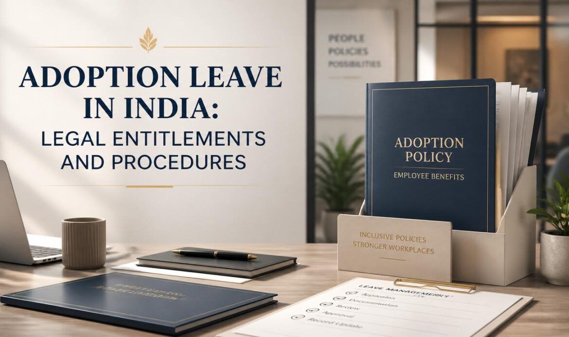 Adoption Leave in India Legal Entitlements and Procedures