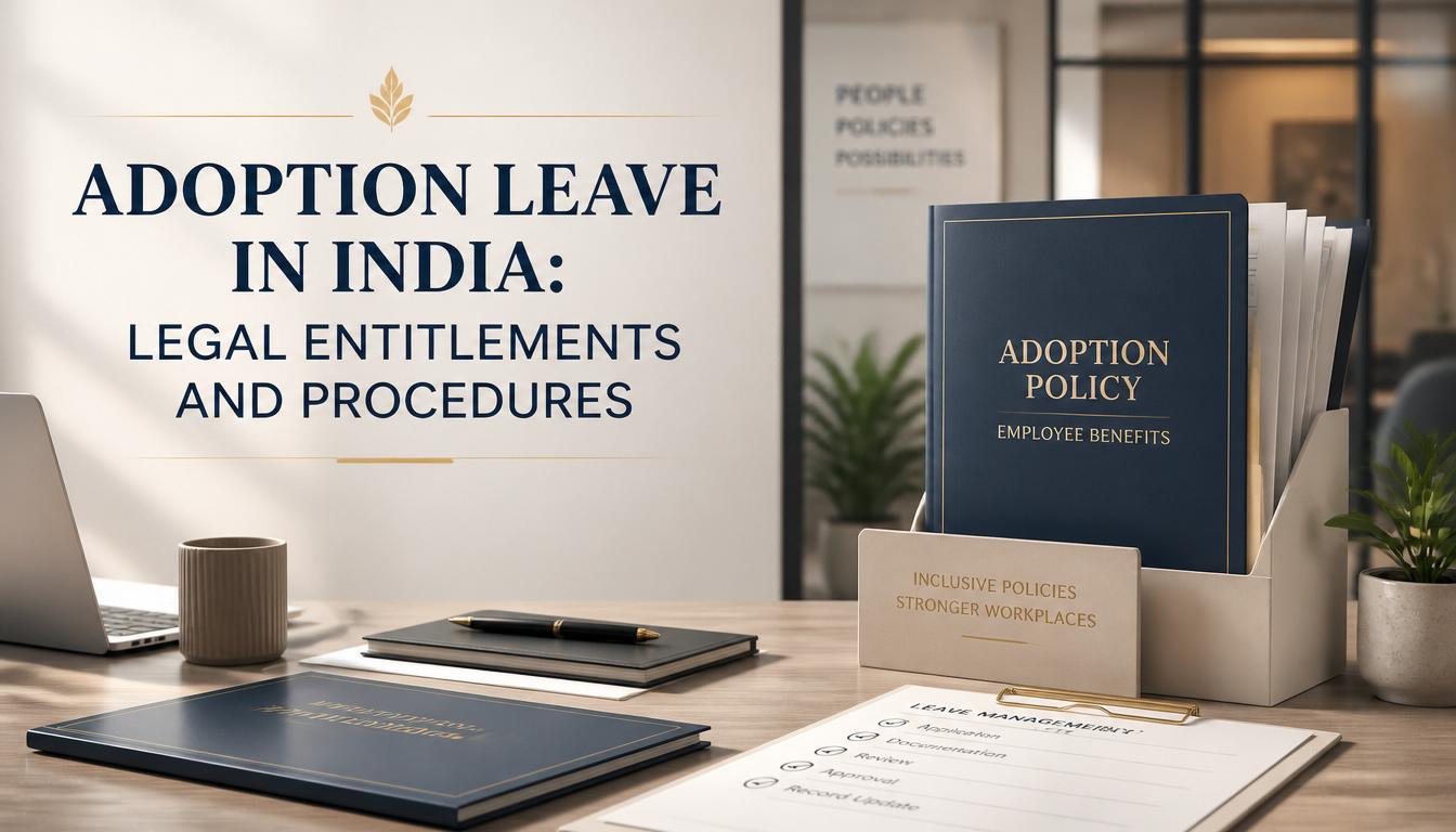 Adoption Leave in India Legal Entitlements and Procedures