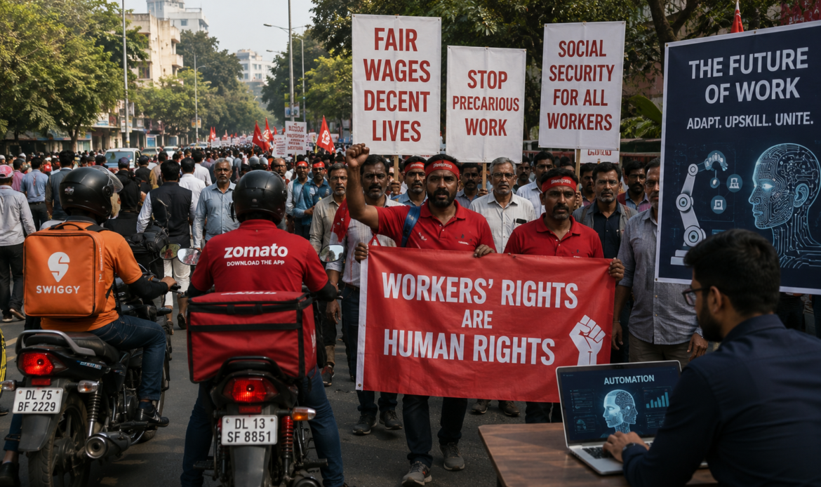 Challenges, Gig Economy & Future of Trade Unions