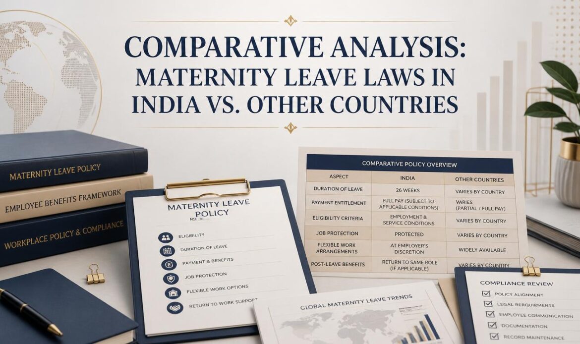 Comparative Analysis Maternity Leave Laws in India vs. Other Countries