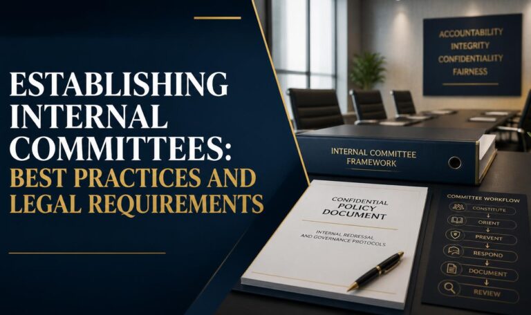 Establishing Internal Committees Best Practices and Legal Requirements