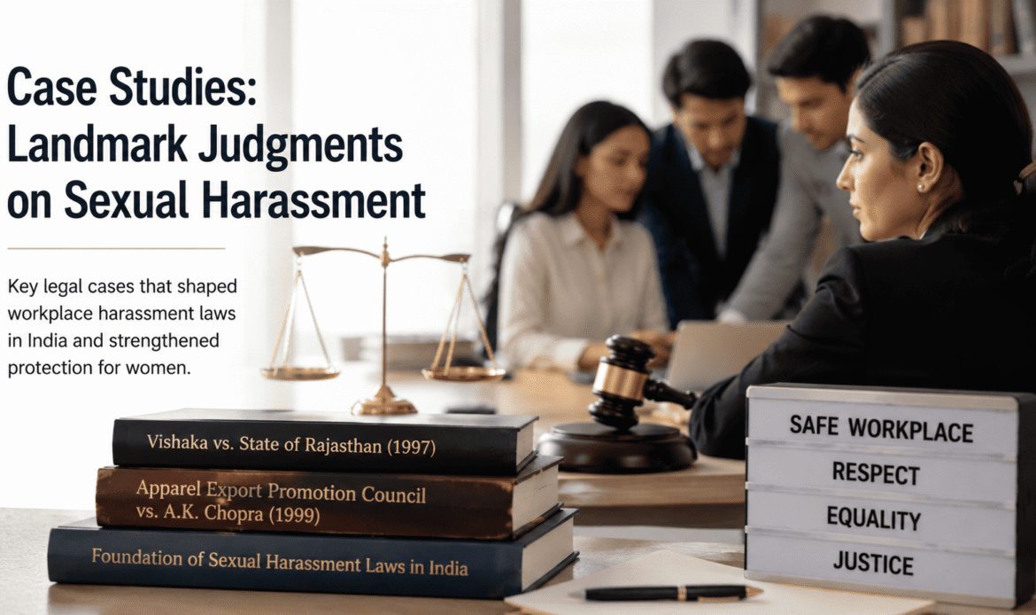 Foundation of Sexual Harassment Laws in India