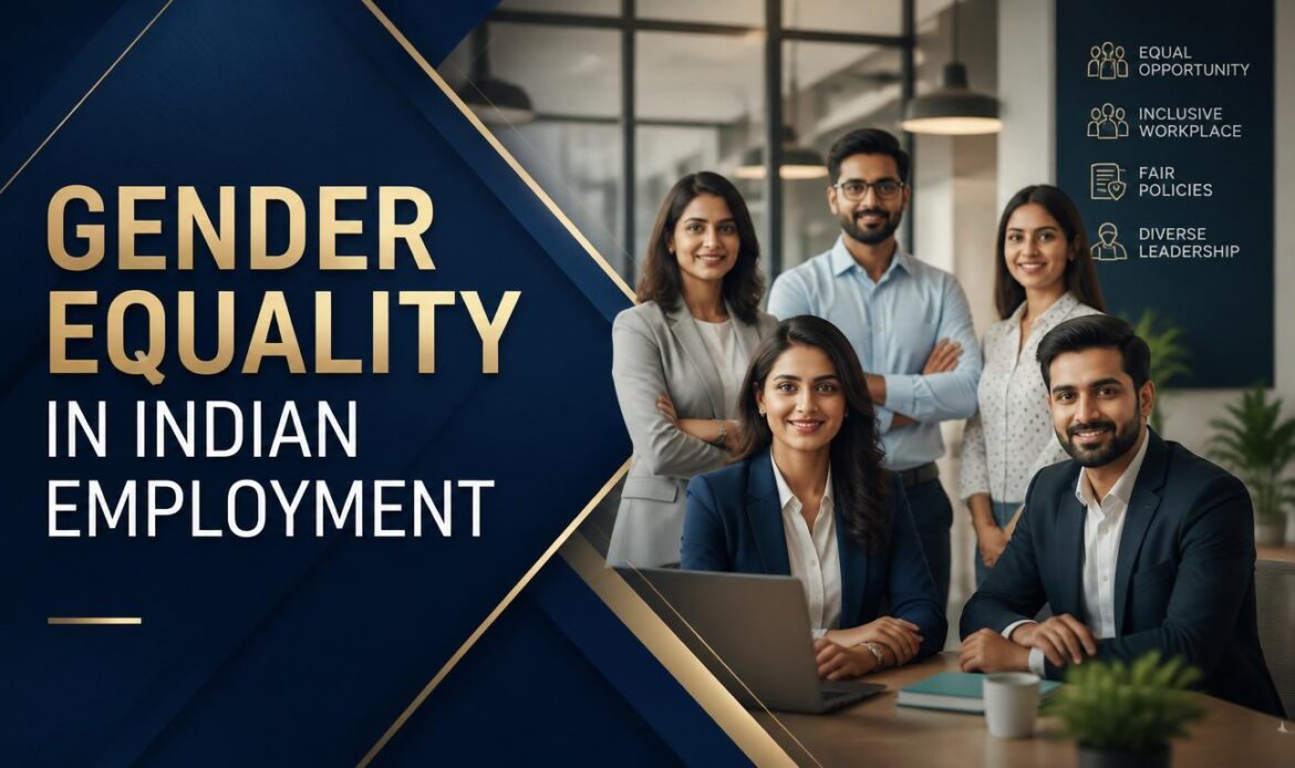 Gender Equality in Indian Employment Legal Framework and Challenges