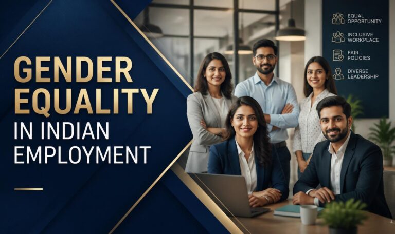 Gender Equality in Indian Employment Legal Framework and Challenges