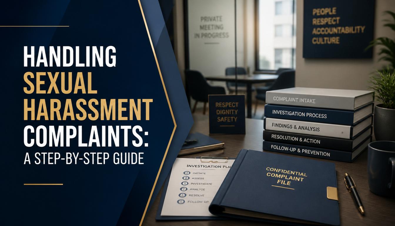 Handling Sexual Harassment Complaints A Step-by-Step Guide Handling Sexual Harassment Complaints A Step-by-Step Guide