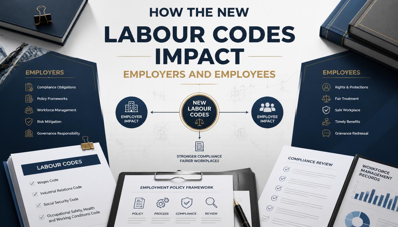 How the New Labour Codes Impact Employers and Employees How the New Labour Codes Impact Employers and Employees