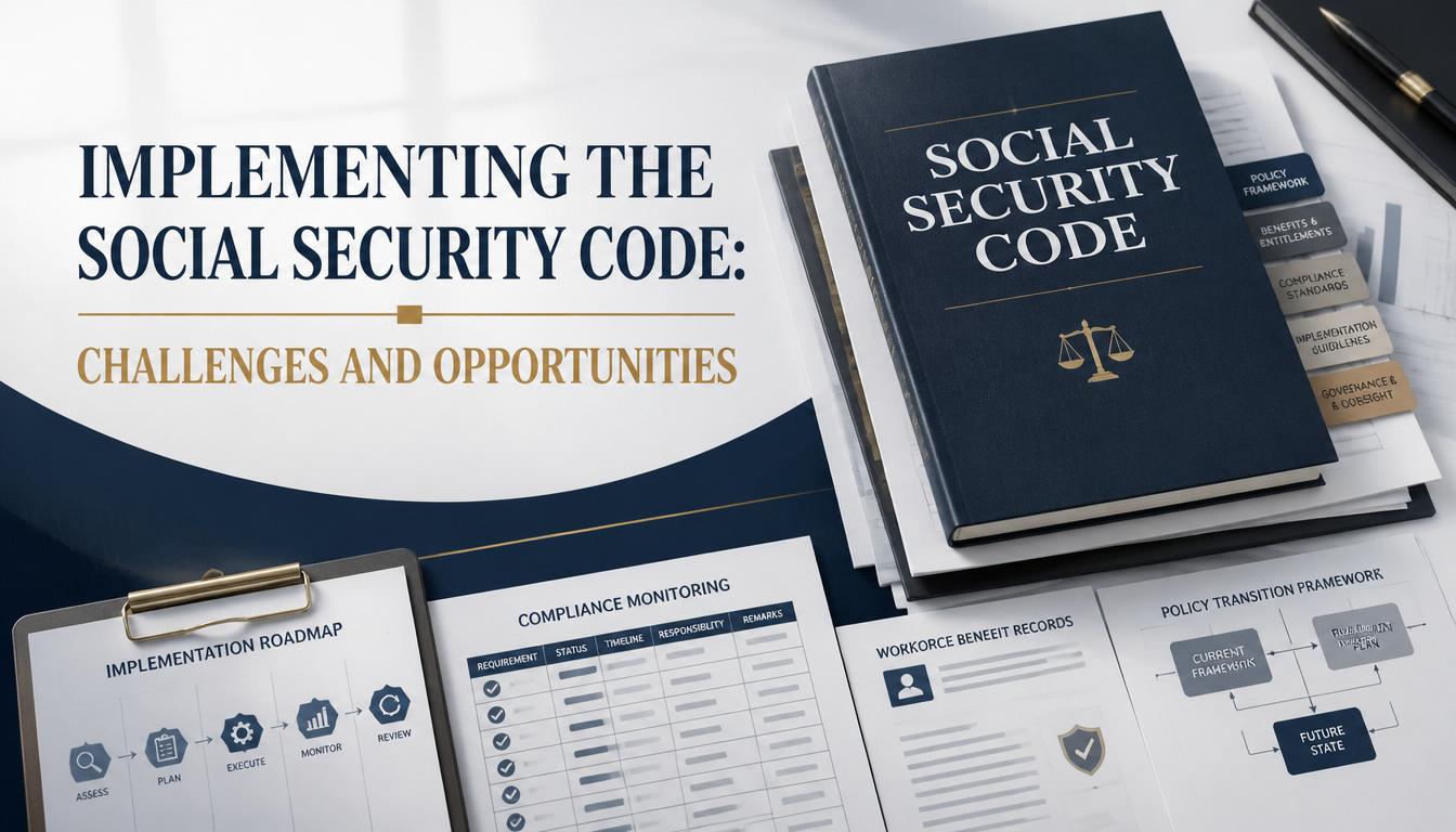 Implementing the Social Security Code Challenges and Opportunities Implementing the Social Security Code Challenges and Opportunities