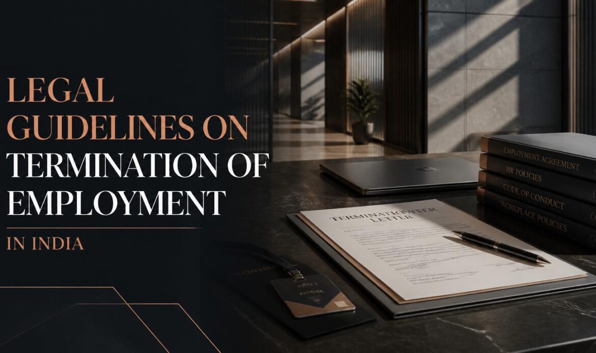 Legal Guidelines on Termination of Employment in India         