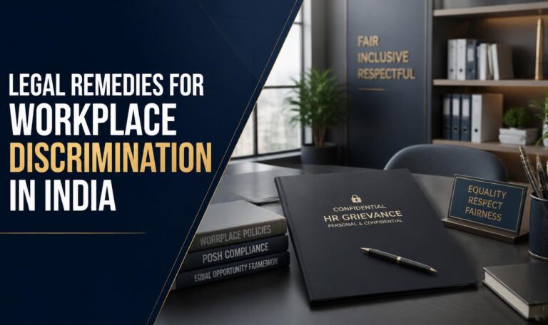 Legal Remedies for Workplace Discrimination in India