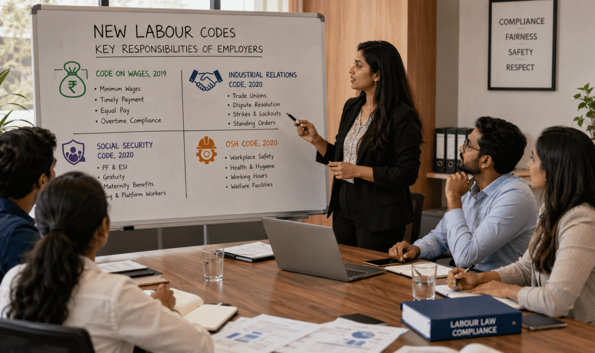 Overview of New Labour Codes & Employer Responsibilities