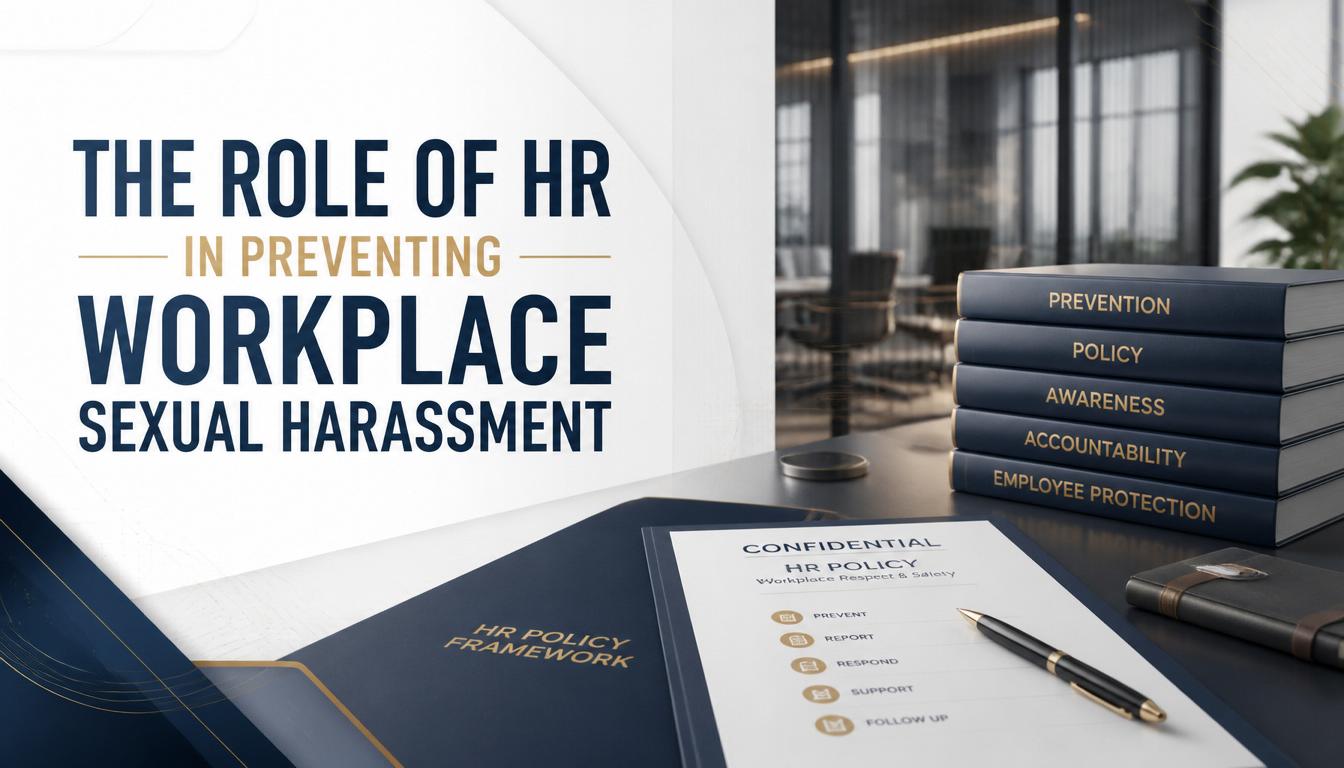 The Role of HR in Preventing Workplace Sexual Harassment