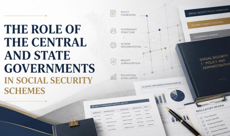 The Role of the Central and State Governments in Social Security Schemes